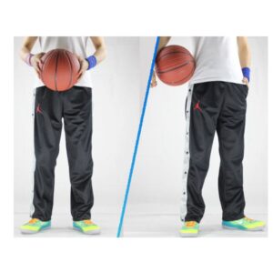 AJordan Color Side Snap Basketball Pants 4786