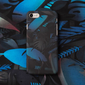 Inflation Case for iPhone 7 Blue Jungle 4850