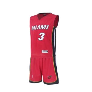 Basketball uniform 2016 Miami Heat Dwyane Wade 3 Uniform 5350