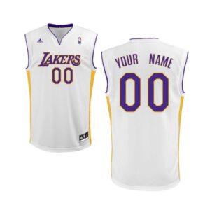 Los Angeles Lakers Uniform Custom Basketball Uniform 6794