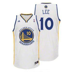 2014 Warriors #10 David Lee Revolution 30 Swingman Basketball Jersey White 17491