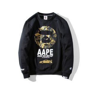 AAPE x Audi R8 LMS Cup sweatshirt Black 17442