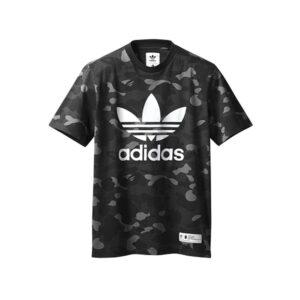 Bape x adidas adicolor Tee Cinder Grey 17196