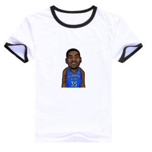 T-shirt Kevin Durant 35 White T1 Yellow 18479