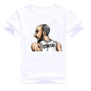 T-shirt Manu Ginobili White T1 White 18251