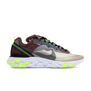 Nike React Element 87 Desert Sand Black AQ1090 002