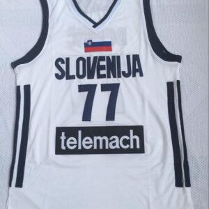 Basketball jersey Slovenija 77 Luka Dončić 19142