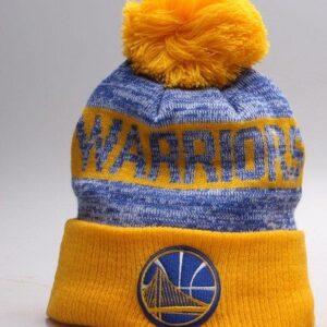 Warriors Mitchell & Ness Knit Hat 2018 Silver 20339