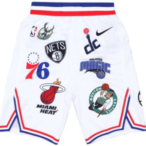 Supreme x Nike x NBA Teams Authentic Shorts White 20793