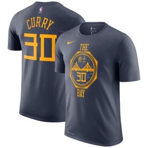 T-Shirt 2018-19 Curry Warriors Navy City Tee 24484