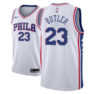 2018-19 Jimmy Butler 76ers #23 Association White Basketball Jersey 24266