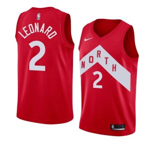 2018-19 Toronto Raptors #2 Kawhi Leonard Earned Basketball Jersey 23182