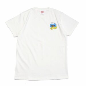 T-shirt 2019 KAWS x Sesame Street Cookie Monster Tee White 28417