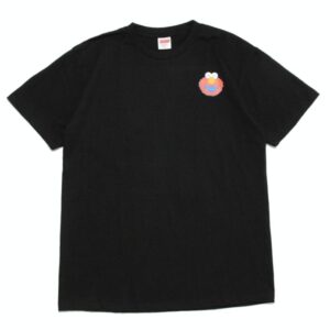 T-shirt 2019 KAWS x Sesame Street Elmo Tee Black 28321