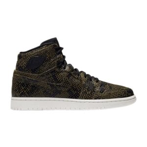 Wmns Air Jordan 1 Retro High Premium Snakeskin Sneakers AH7389 302