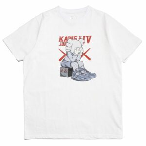 T-shirt 2019 KAWS x Jordan 4 Tee White 29132