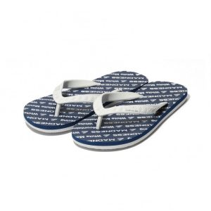 MDNS x White Moutaineering Flip Flop Silver 30148