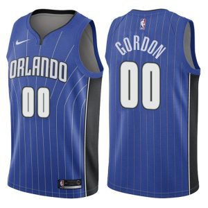 2017-18 Aaron Gordon Orlando Magic Basketball Jersey #00 Icon Blue 40531