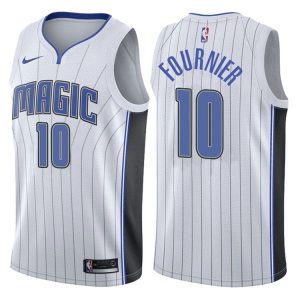 2017-18 Evan Fournier Orlando Magic #10 Association Basketball Jersey White 40463