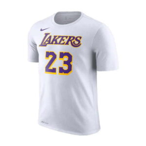 T-Shirt 2018-19 LeBron James Lakers White Tee 36863