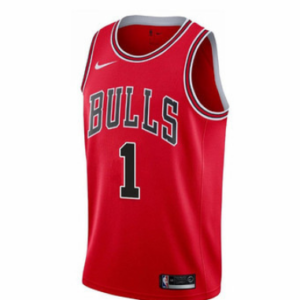 Rose Chicago Bulls Nike Icon Swingman Jersey Red 37384