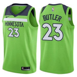 2017-18 Jimmy Butler Minnesota Timberwolves #23 Statement Green Basketball Jersey 45725