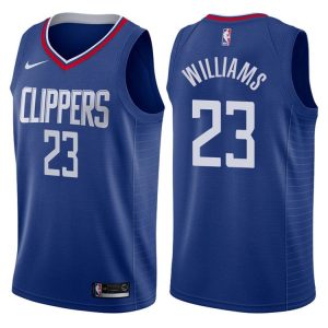 2017-18 Lou Williams Los Angeles Clippers Basketball Jersey #23 Icon Blue 45715