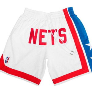 Sports shorts 2019 Just Don New Jersey Nets Shorts White white 46431