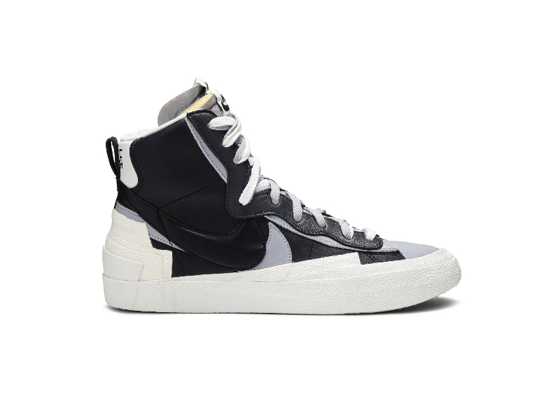 Sacai x Nike Blazer Mid Black Gray BV0072 002