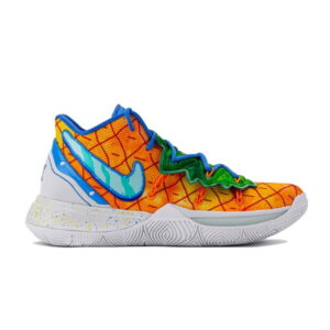 SpongeBob SquarePants x Nike Kyrie 5 Pineapple House Green CJ6950 800/CJ6951 800