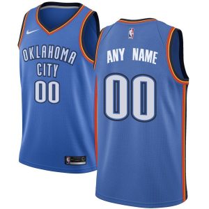 Basketball Jersey 2019-20 Oklahoma City Thunder Swingman Custom Blue Icon White 54703