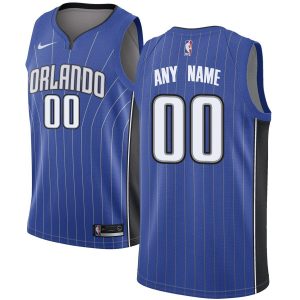 2019-20 Orlando Magic Swingman Custom Royal Icon Edition Basketball Jersey Black 54713