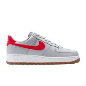 Nike Air Force 1 Low '07 Wolf Gray University Red CI0057 003