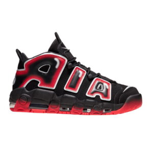 Nike Air More Uptempo Black White Laser Crimson CJ6129 001