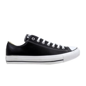 Chuck Taylor All Star Leather Ox Black Sneakers 132174C