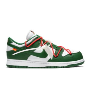 Off-White x Nike Dunk Low Pine Green CT0856 100