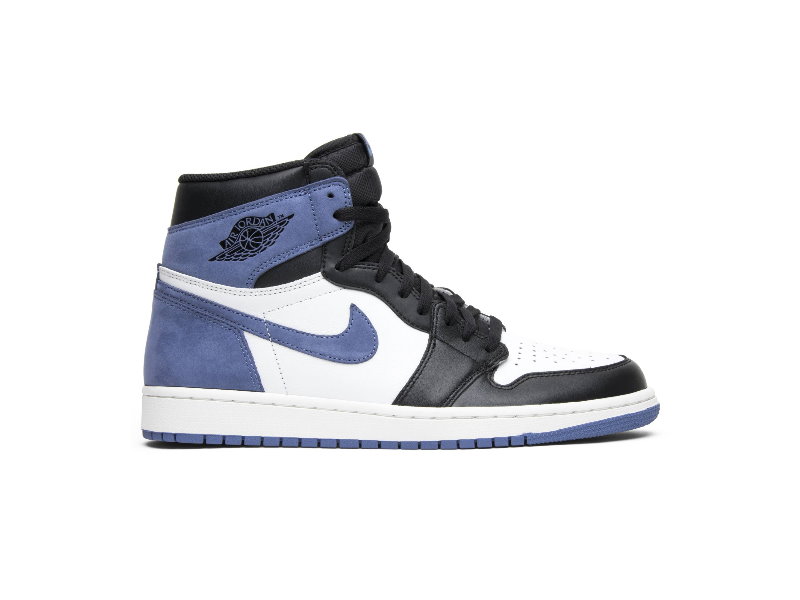 Air Jordan 1 Retro High OG Blue Moon Sneakers Tang 555088 115