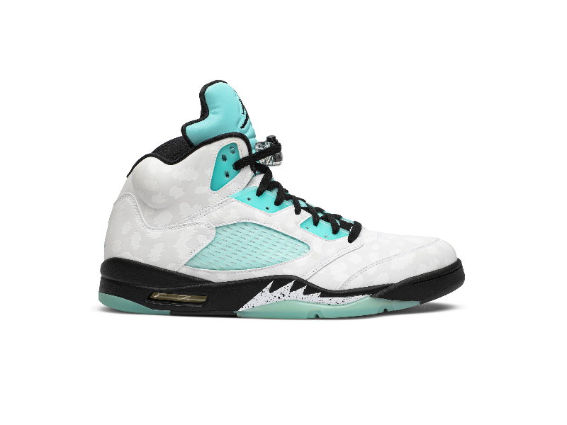 Air Jordan 5 Retro Island Green Sneakers CN2932 100