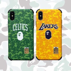 NBA Celtics Lakers Case iPhone Brown 60742