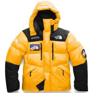 The North Face 7SE Himalayan Parka GORE-TEX Yellow Hooded Jacket 59108