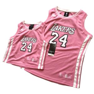 adidas Kobe Bryant 24 Lakers Pink Jersey 61843