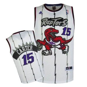 Vince Carter Youth Toronto Raptors #15 Soul Swingman Basketball Jersey White 61908