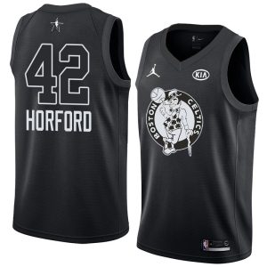 2018 All-Star Celtics Al Horford #42 Black Swingman Jersey Basketball Jersey 63645