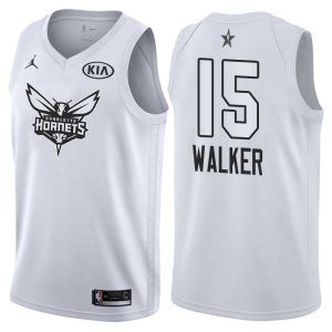 2018 All-Star Charlotte Hornets Kemba Walker #15 White Swingman Jersey Basketball Jersey 63904