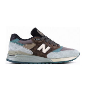 New Balance 998 Made in USA Brown Teal Sneakers White M998AWA