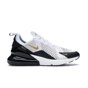 Nike Air Max 270 White Metallic Gold Black AV7892 100