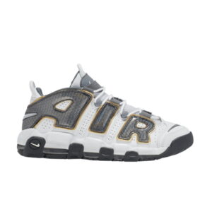 Nike Air More Uptempo White Anthracite Snakeskin GS CQ4583 100