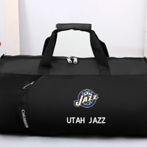 Bag 2016 NBA Utah Jazz Black Bag Orange 92779