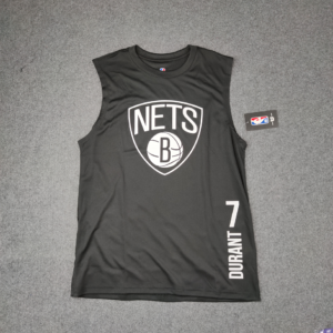 2020 Brooklyn Nets Durant 7 Black Shirt Black 92429