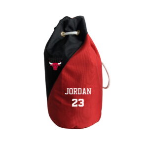 Bag 2020 Chicago Bulls Jordan 23 Black Red Bag 89936